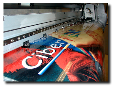 Plotter de impressão digital
